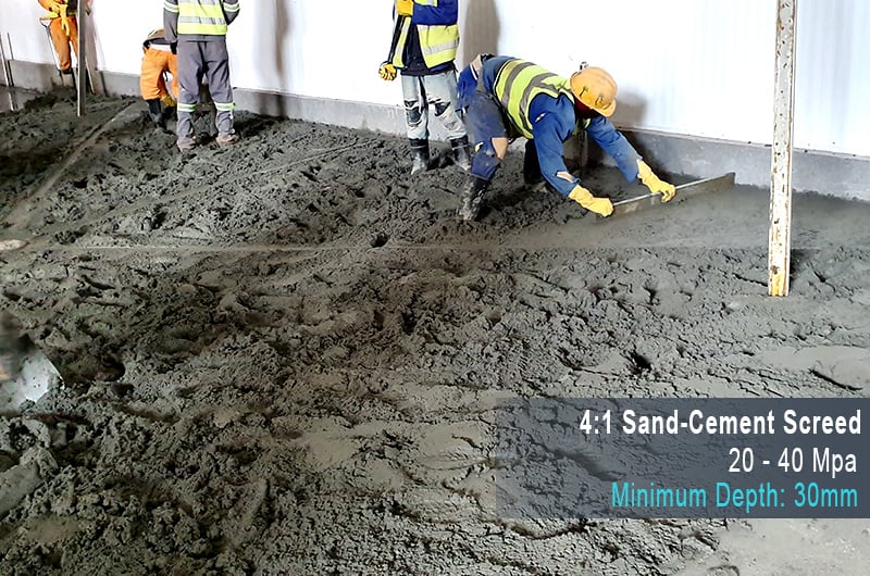 concrete screed