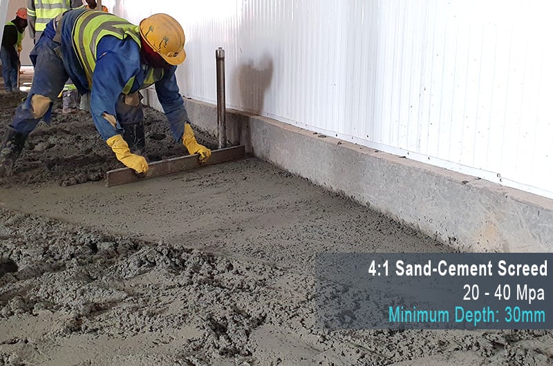 concrete screed