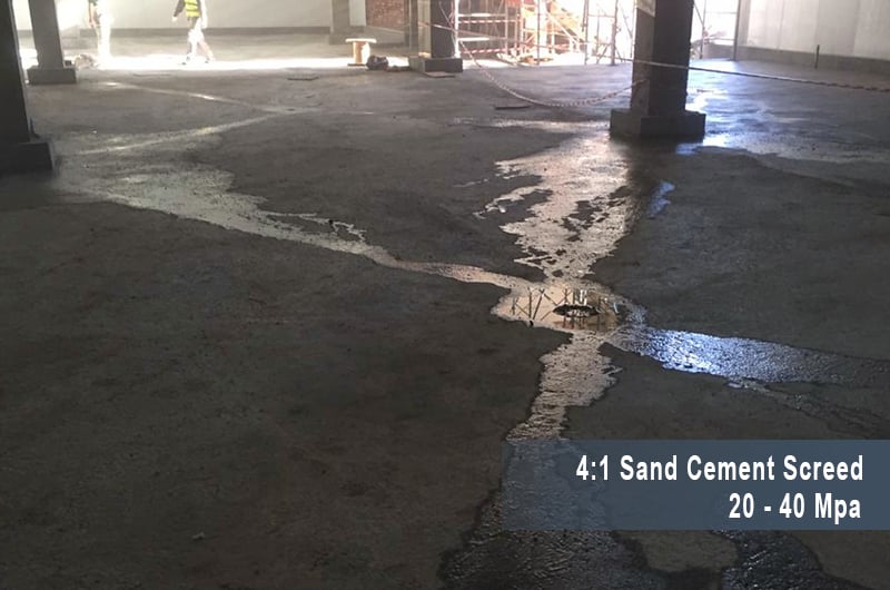 concrete screed