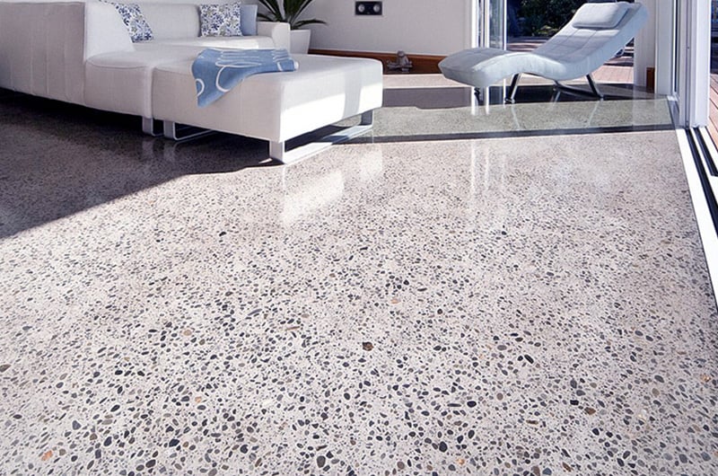 polished floor concrete