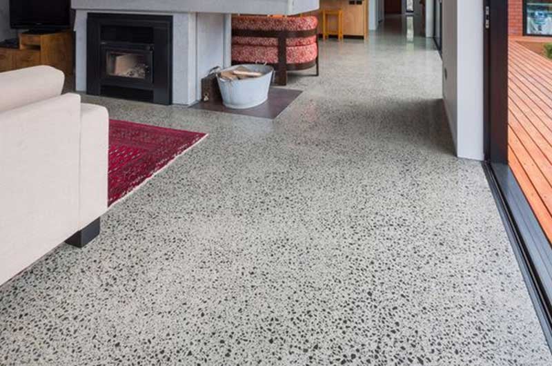 polished floor concrete